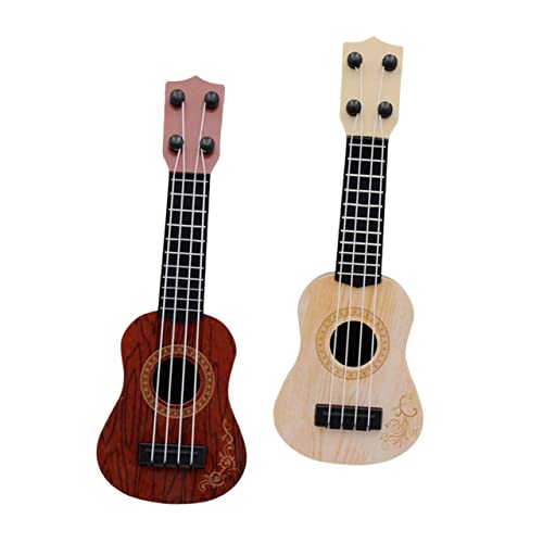 VANZACK 2 Stück Ukulele Realistische Simulation Bunte Mini Gitarre für Musikalische Früherziehung Kreatives Musikspielzeug für Jungen und Mädchen VANZACK 2 Stück Ukulele Realistische Simulation Bunte Mini Gitarre für Musikalische Früherziehung Kreatives Musikspielzeug für Jungen und Mädchen von VANZACK