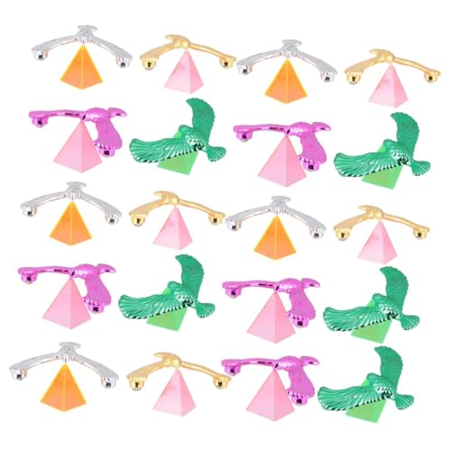 VANZACK 20 Sätze Balance Adler Pädagogisches Gleichgewichtsspielzeug für Schwereloser Plastikvogel zum Balancieren Finger oder Ständer Bunte Farben Physikalisches VANZACK 20 Sätze Balance Adler Pädagogisches Gleichgewichtsspielzeug für Schwereloser Plastikvogel zum Balancieren Finger oder Ständer Bunte Farben Physikalisches von VANZACK