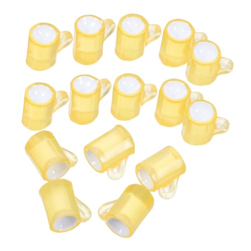 VANZACK 20 Stück Mini-Bierkrug Puppenhausartikel Miniatur-küchendekoration Für Lebensmittel Mini-puppenhaus-zubehör Miniaturen Puppenhauszubehör Miniatur-bierbecher Mini-getränke Gelb Harz VANZACK 20 Stück Mini-Bierkrug Puppenhausartikel Miniatur-küchendekoration Für Lebensmittel Mini-puppenhaus-zubehör Miniaturen Puppenhauszubehör Miniatur-bierbecher Mini-getränke Gelb Harz von VANZACK