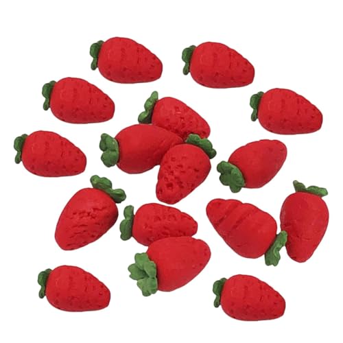 VANZACK 20 Stück Mini -Erdbeerspielzeug lebensechte Erdbeere künstliche Erdbeeren LIFELISCHE Miniaturfrucht Erdbeer-Dekorationen Mini-Obstdekor Puppenhaus Harz VANZACK 20 Stück Mini -Erdbeerspielzeug lebensechte Erdbeere künstliche Erdbeeren LIFELISCHE Miniaturfrucht Erdbeer-Dekorationen Mini-Obstdekor Puppenhaus Harz von VANZACK
