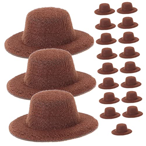 VANZACK 20 Stück Mini Jazz Hut Puppenaccessoires für Kreative Kostümgestaltung Party Dekoration für Puppenhaus und DIY Projekte VANZACK 20 Stück Mini Jazz Hut Puppenaccessoires für Kreative Kostümgestaltung Party Dekoration für Puppenhaus und DIY Projekte von VANZACK