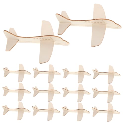 VANZACK 20 Stück Teiliges DIY Holzflugzeug zum Bemalen Mini Holzflugzeug Bausatz für Kreatives Basteln und Fördert Motorische Fähigkeiten und für Zuhause und Unterwegs VANZACK 20 Stück Teiliges DIY Holzflugzeug zum Bemalen Mini Holzflugzeug Bausatz für Kreatives Basteln und Fördert Motorische Fähigkeiten und für Zuhause und Unterwegs von VANZACK