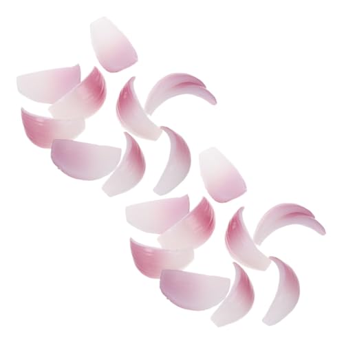 VANZACK 20 Stück Teiliges Künstliche Zwiebel Scheiben Realistische Lebensmittelmodelle aus Langlebig für Küchenparty Dekoration Fotorequisiten Vielseitig Einsetzbar VANZACK 20 Stück Teiliges Künstliche Zwiebel Scheiben Realistische Lebensmittelmodelle aus Langlebig für Küchenparty Dekoration Fotorequisiten Vielseitig Einsetzbar von VANZACK