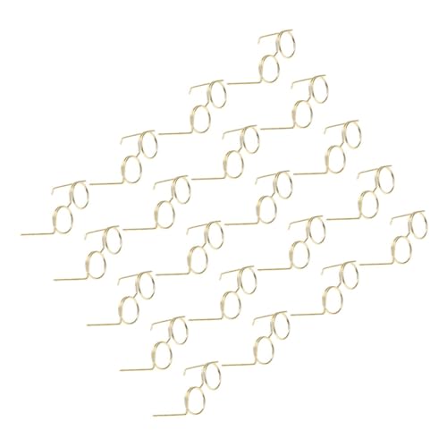 VANZACK 20 Stück Teiliges Puppenbrillen ohne Gläser aus Metall Linsenlose Runde Spielzeugbrillen für Puppen Vielseitige Accessoires für Puppenkostüme und Rollenspiele Langlebig und VANZACK 20 Stück Teiliges Puppenbrillen ohne Gläser aus Metall Linsenlose Runde Spielzeugbrillen für Puppen Vielseitige Accessoires für Puppenkostüme und Rollenspiele Langlebig und von VANZACK