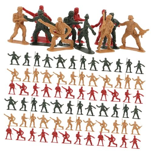 VANZACK 200 Stück Teiliges Miniatur Soldaten Figuren Militärspielzeug aus Sicherem Kunststoff Realistisch Detaillierte Armee Spielfiguren für Sandtisch deko Lernspielzeug und Kreative von VANZACK