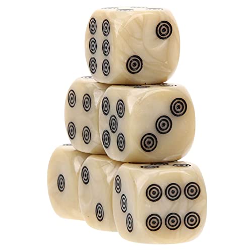 VANZACK 20Stücke Acrylwürfel für Rollenspiele und Brettspiele Robuste Würfel für Klassenzimmerfreundliches Spielzubehör Langlebig und Ästhetisch Gestaltet VANZACK 20Stücke Acrylwürfel für Rollenspiele und Brettspiele Robuste Würfel für Klassenzimmerfreundliches Spielzubehör Langlebig und Ästhetisch Gestaltet von VANZACK
