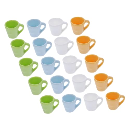 VANZACK 20Stücke Kaffeetassen Für Puppenhaus Teetassen Requisiten Für Dekoration Und Szenarien VANZACK 20Stücke Kaffeetassen Für Puppenhaus Teetassen Requisiten Für Dekoration Und Szenarien von VANZACK