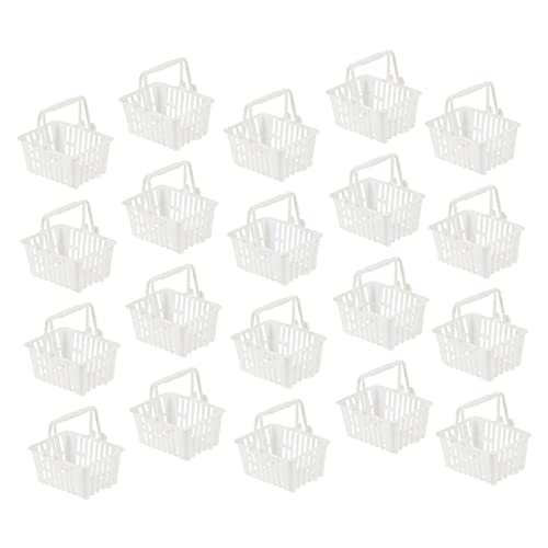 VANZACK 20Stücke Mini Einkaufskörbe Für Kleiner Einkaufskorb Für Mädchenspielzeuge Ab Jahren Zubehör Für Kaufladen Und Rollenspiele VANZACK 20Stücke Mini Einkaufskörbe Für Kleiner Einkaufskorb Für Mädchenspielzeuge Ab Jahren Zubehör Für Kaufladen Und Rollenspiele von VANZACK