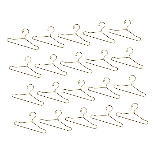 VANZACK Platzsparende Kleiderbügel Für Mini-Puppen 20 Stück Rockbügel Für Puppenzubehör von VANZACK