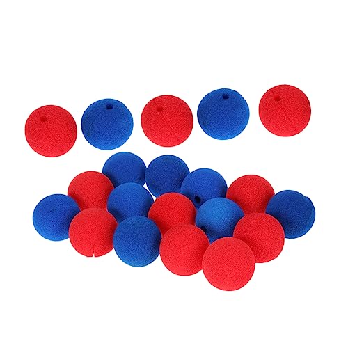 VANZACK 20Stücke Rote Und Blaue Clown Schaumstoffnasen Für Karneval Kostüm Party Und Cosplay Lustige Dekoration Für Erwachsene VANZACK 20Stücke Rote Und Blaue Clown Schaumstoffnasen Für Karneval Kostüm Party Und Cosplay Lustige Dekoration Für Erwachsene von VANZACK