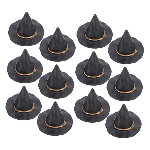 VANZACK 24 Stück Hexenhüte Halloween Flaschenverschlüsse für Partys Puppenhaus Deko Bastelbedarf Weiche Plastik Hüte für Kreative DIY Projekte und Festliche Anlässe VANZACK 24 Stück Hexenhüte Halloween Flaschenverschlüsse für Partys Puppenhaus Deko Bastelbedarf Weiche Plastik Hüte für Kreative DIY Projekte und Festliche Anlässe von VANZACK