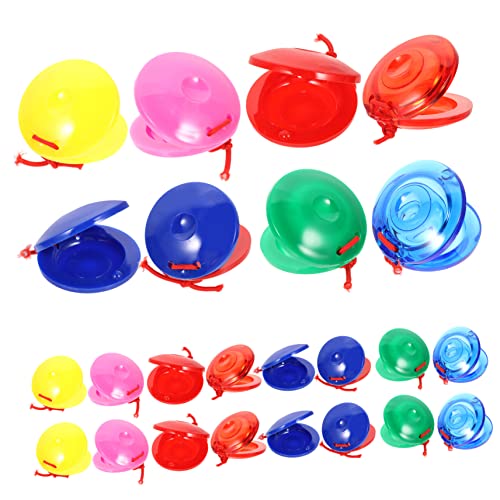 VANZACK 24 Stück Teiliges Musikinstrument Bunte Percussion Instrumente für Frühe Bildung für Vorschulkinder Kreativität und Musikalität Zufällige Farbe Zufällige Farbe von VANZACK