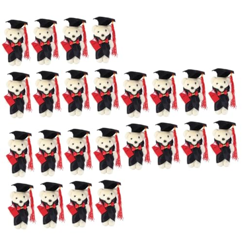 VANZACK 24 Teiliges Mini Graduation Bären Leichte DIY Bouquet Ornamente Einzigartige Kleine Bärenpuppen Niedliche Abschlussfeier Deko für Unvergessliche Geschenke VANZACK 24 Teiliges Mini Graduation Bären Leichte DIY Bouquet Ornamente Einzigartige Kleine Bärenpuppen Niedliche Abschlussfeier Deko für Unvergessliche Geschenke von VANZACK