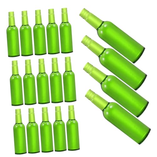 VANZACK Miniatur Bierflaschen 24 Stück für Puppenhaus Kleiner Hauszubehör Miniatur Bierflasche Spielzeug für Kinder Puppenhaus Dekoration von VANZACK