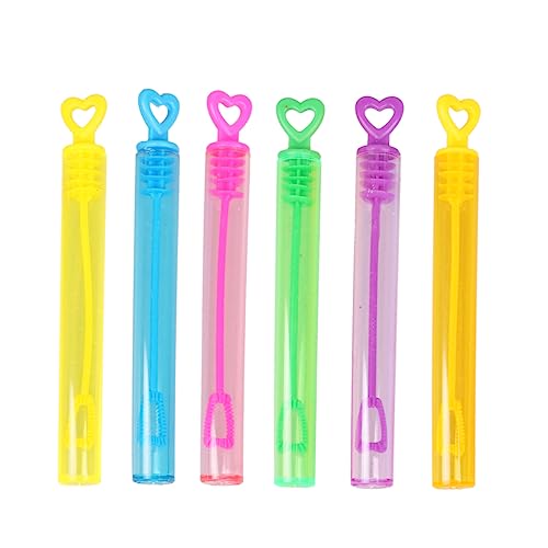 VANZACK 24Stücke Herzförmige Blasenstäbe Leere Bubble Sticks Für Hochzeit Geburtstagsfeiern Und Partys Seifenblasen Spielzeuge Zufälligen Farben VANZACK 24Stücke Herzförmige Blasenstäbe Leere Bubble Sticks Für Hochzeit Geburtstagsfeiern Und Partys Seifenblasen Spielzeuge Zufälligen Farben von VANZACK