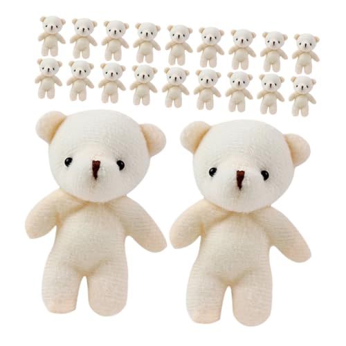 VANZACK 24Stücke Mini Bär Anhänger Kuscheltier Charms Deko für DIY Niedliche Kleine Puppen Zubehör Hochzeiten und VANZACK 24Stücke Mini Bär Anhänger Kuscheltier Charms Deko für DIY Niedliche Kleine Puppen Zubehör Hochzeiten und von VANZACK