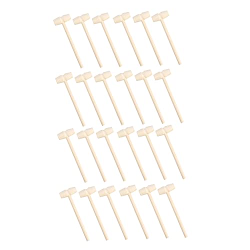 VANZACK 24Stücke Mini Holzhammer Kreatives Hammerspiel Für Holzspielzeug Motorik Und Kreativität Für Kleine Hände VANZACK 24Stücke Mini Holzhammer Kreatives Hammerspiel Für Holzspielzeug Motorik Und Kreativität Für Kleine Hände von VANZACK