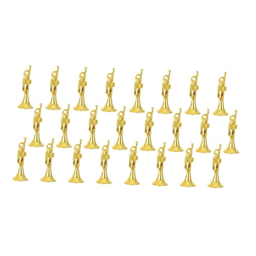 VANZACK 24Stücke Mini Trompete Dekorationsset Simulierte Trompete Für DIY Miniaturhäuser Realistisches Zubehör Für Kreative Für Enthusiasten VANZACK 24Stücke Mini Trompete Dekorationsset Simulierte Trompete Für DIY Miniaturhäuser Realistisches Zubehör Für Kreative Für Enthusiasten von VANZACK