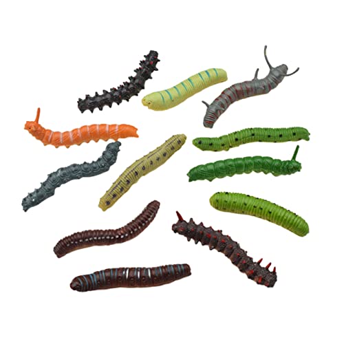 VANZACK 24Stücke Raupenfigur Für Heimdekoration Zufällige Realistische Modelle Für Sammler Als Partygeschenk Oder Mitgebsel VANZACK 24Stücke Raupenfigur Für Heimdekoration Zufällige Realistische Modelle Für Sammler Als Partygeschenk Oder Mitgebsel von VANZACK