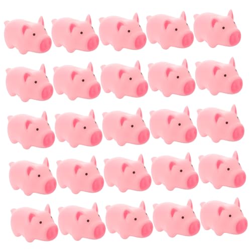 VANZACK 25Stücke Cartoon Schwein Stressabbau Langsam Steigendes Knisterndes Für Erwachsene Perfektes Neuheitsgeschenk Stressreduktion Fleischfarbe von VANZACK