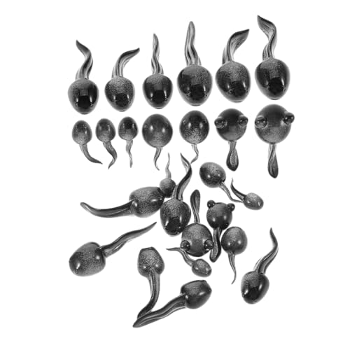 VANZACK 26Stücke Miniatur Kaulquappen Figuren Deko Ornamente für Moosgärten Niedliche Bonsai Dekoration für DIY Projekte und Kreative von VANZACK