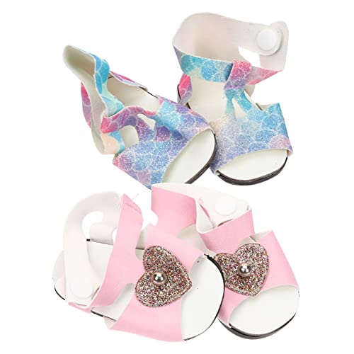 VANZACK 2Paare Kreative Puppenschuhe Für Sommerschuhe Für Puppen Dekorative Spielzeugschuhe Für Puppenhäuser Zubehör Für Amerikanische Puppen VANZACK 2Paare Kreative Puppenschuhe Für Sommerschuhe Für Puppen Dekorative Spielzeugschuhe Für Puppenhäuser Zubehör Für Amerikanische Puppen von VANZACK