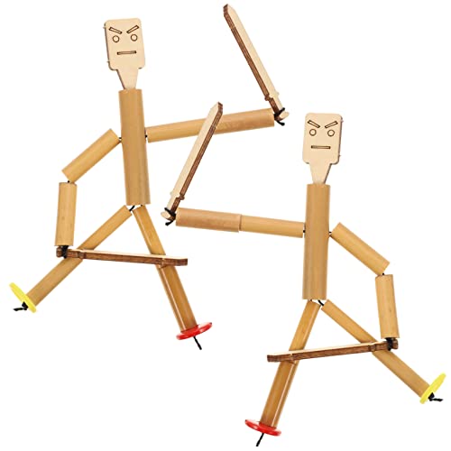 VANZACK 2Sätze Bambus Puppen Für Teiliges Interaktives Puppenspielzeug Für Desktop Spiele Fördert Fingerfertigkeit Und Soziale Interaktion Für Familienaktivitäten Und Kreative VANZACK 2Sätze Bambus Puppen Für Teiliges Interaktives Puppenspielzeug Für Desktop Spiele Fördert Fingerfertigkeit Und Soziale Interaktion Für Familienaktivitäten Und Kreative von VANZACK