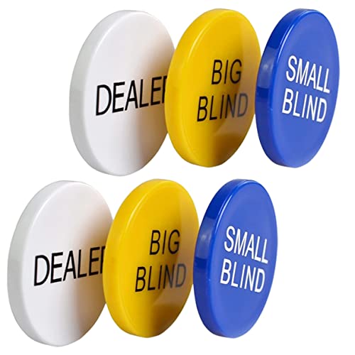 VANZACK 2Sätze Bingo Chips Für Bingo Spiele Chips Pro Jetons Für Spiele Poker Hochwertige Spielscheiben Für Spieleabende Für Poker Bingo Turniere von VANZACK