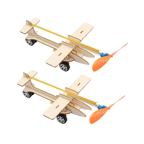 VANZACK 2Sätze DIY Flugzeugspielzeug für Montagespielzeug Sicheres Wurfspielzeug für Outdoor Aktivitäten Perfektes für Jungen von VANZACK