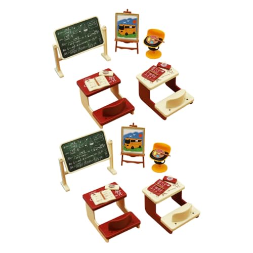 VANZACK 2Sätze Dekorationen Für Schreibtisch Und Puppenhaus Mini Tafelmodell Mit Dekorativen Kreidetafeln Bastelbedarf Für Kreative Projekte Und Dekorationen VANZACK 2Sätze Dekorationen Für Schreibtisch Und Puppenhaus Mini Tafelmodell Mit Dekorativen Kreidetafeln Bastelbedarf Für Kreative Projekte Und Dekorationen von VANZACK
