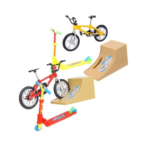 VANZACK 2Sätze Fingerfahrrad für Mini Fingerspielzeug mit Rampen und Zubehör für Tischspiel Perfektes Fidget Fingerfertigkeiten und Stressabbau für Schule VANZACK 2Sätze Fingerfahrrad für Mini Fingerspielzeug mit Rampen und Zubehör für Tischspiel Perfektes Fidget Fingerfertigkeiten und Stressabbau für Schule von VANZACK