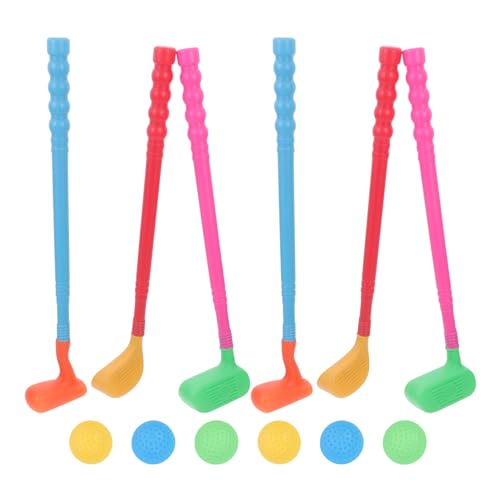 VANZACK 2Sätze Golfspielzeug Für Interaktive Eltern Junge Mädchen Sportrequisiten Aus Kunststoff Golfschläger Und Bälle Pro Set Zufällige Farben Vorschulspielzeug VANZACK 2Sätze Golfspielzeug Für Interaktive Eltern Junge Mädchen Sportrequisiten Aus Kunststoff Golfschläger Und Bälle Pro Set Zufällige Farben Vorschulspielzeug von VANZACK