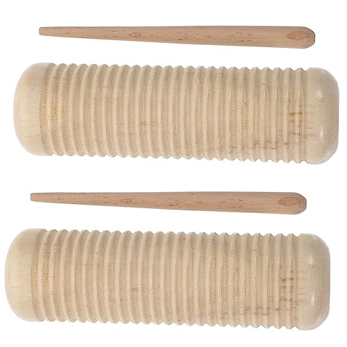 VANZACK 2Sätze Holz Percussion Instrument Teiliges Guiro für Frühe Musikalische Bildung Fördert Koordination und Kreativität für Musikliebhaber VANZACK 2Sätze Holz Percussion Instrument Teiliges Guiro für Frühe Musikalische Bildung Fördert Koordination und Kreativität für Musikliebhaber von VANZACK