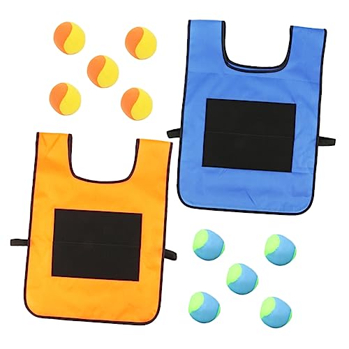 VANZACK 2Sätze Klebrige Ballweste Interaktives Outdoor Eltern Mit Klebballen Zufälligen Farben Für Interaktive Spiele Und Motorische VANZACK 2Sätze Klebrige Ballweste Interaktives Outdoor Eltern Mit Klebballen Zufälligen Farben Für Interaktive Spiele Und Motorische von VANZACK
