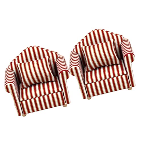VANZACK 2Sätze Maßstab Puppenhausmöbel Requisite Striped Sofa Zubehör Für Mini Hausgestaltung Für Kreative Spielmöglichkeiten VANZACK 2Sätze Maßstab Puppenhausmöbel Requisite Striped Sofa Zubehör Für Mini Hausgestaltung Für Kreative Spielmöglichkeiten von VANZACK