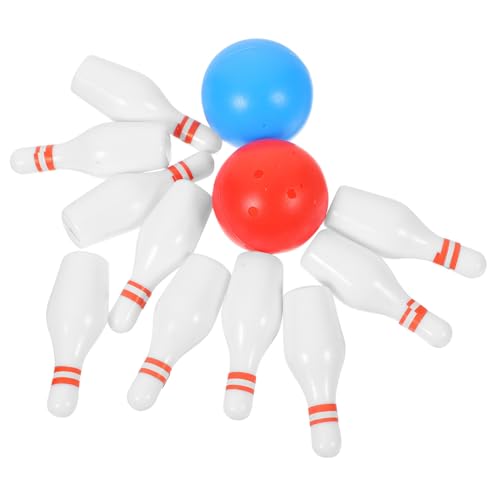 VANZACK 2Sätze Mini Bowling Modell Mit Roten Und Blauen Kugeln Sowie Pins Kleine Hausdekoration Für Kreative Szenen Puppenhäusern VANZACK 2Sätze Mini Bowling Modell Mit Roten Und Blauen Kugeln Sowie Pins Kleine Hausdekoration Für Kreative Szenen Puppenhäusern von VANZACK