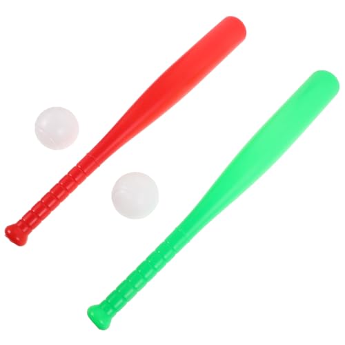 VANZACK 2Sätze Outdoor Baseballspielzeug Für Baseballschläger Für Gartenaktivitäten Fördert Die Motorik Und Spielspaß Für Kleinkinder von VANZACK
