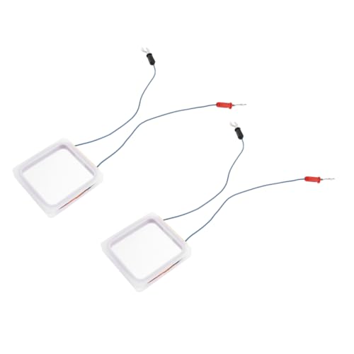 VANZACK 2Sätze Physik Experimentierausrüstung Quadratische Kupferspule Für Elektrische Experimente Sicherer Lehrapparat Für Schule Zufällige Farben Für Physikunterricht von VANZACK