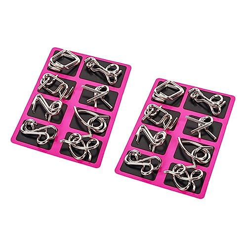 VANZACK 2Sätze Premium Puzzle aus Iq Rätsel mit Drahtverbindung für für und Spielspaß mit Freunden VANZACK 2Sätze Premium Puzzle aus Iq Rätsel mit Drahtverbindung für für und Spielspaß mit Freunden von VANZACK