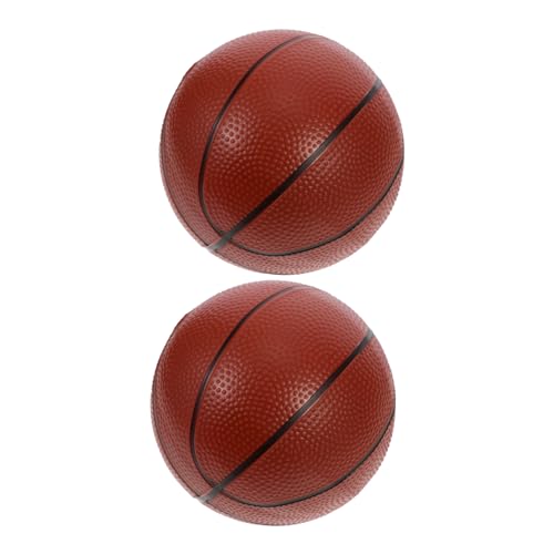 VANZACK 2Stücke Aufblasbare Basketballspielzeuge für Interaktive PVC Bälle Leichte Sportbälle für Garten Spielplatz und Freizeitaktivitäten Fördert Sportinteresse bei Kindern von VANZACK