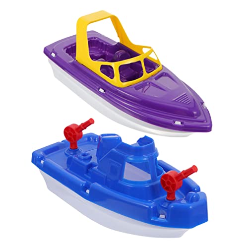 VANZACK 2Stücke Boot Kunststoff Spielzeugboote Für Badewanne Und Strand Segelboot Und Schnellboot Badespielzeug Für Kleinkinder VANZACK 2Stücke Boot Kunststoff Spielzeugboote Für Badewanne Und Strand Segelboot Und Schnellboot Badespielzeug Für Kleinkinder von VANZACK