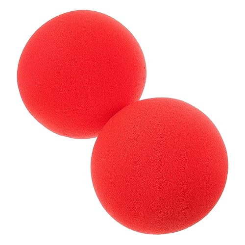 VANZACK 2Stücke Cosplay Schwammkugeln Rote Schwammkugeln Für Party Dekoration Und Zaubertricks Hochwertige Ball Requisiten Für Interaktive Unterhaltung von VANZACK