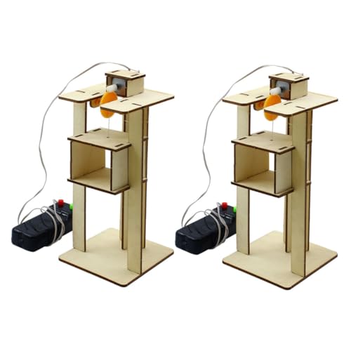 VANZACK 2Stücke DIY Aufzug Holzspielzeug Kreatives Lernspielzeug Für Wissenschaftsprojekt Für Schule Und Zuhause Holzspielzeug Technischen Fähigkeiten VANZACK 2Stücke DIY Aufzug Holzspielzeug Kreatives Lernspielzeug Für Wissenschaftsprojekt Für Schule Und Zuhause Holzspielzeug Technischen Fähigkeiten von VANZACK