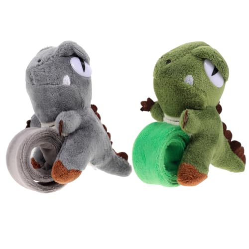 VANZACK 2Stücke Dinosaurier Slap Armbänder Dekorative Kinderspielzeuge für Geburtstagsfeiern Süßes Tierdesign Sicher und Langlebig Mitgebsel für Dinosaurier Partys VANZACK 2Stücke Dinosaurier Slap Armbänder Dekorative Kinderspielzeuge für Geburtstagsfeiern Süßes Tierdesign Sicher und Langlebig Mitgebsel für Dinosaurier Partys von VANZACK