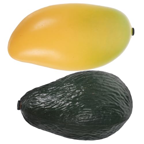 VANZACK 2Stücke Eierschüttler aus Avocado und Mango Maracas für Kreative Musikinstrumente Rhythmus und Melodie Jahren von VANZACK