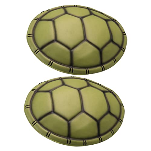 VANZACK 2Stücke Eva Schildkrötenpanzer Kostümzubehör Für Perfektes Und Halloween Party Accessoire Realistische Schildkröten Kostüm Requisiten von VANZACK