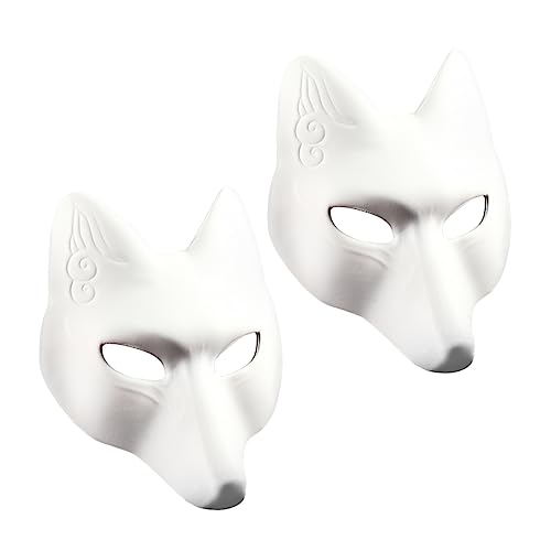 VANZACK 2Stücke Fuchs Maske Erwachsene Maskerade Masken für Kostümparty Halloween Karneval Lustige Fuchs Gesichtsmasken für Cosplay Feiern VANZACK 2Stücke Fuchs Maske Erwachsene Maskerade Masken für Kostümparty Halloween Karneval Lustige Fuchs Gesichtsmasken für Cosplay Feiern von VANZACK