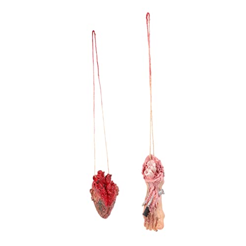 VANZACK 2Stücke Halloween Hängende Organ Pendants Simulierte Menschliche für Gruselige Dekoration und Streiche Halloween Partys und Spukhäuser VANZACK 2Stücke Halloween Hängende Organ Pendants Simulierte Menschliche für Gruselige Dekoration und Streiche Halloween Partys und Spukhäuser von VANZACK