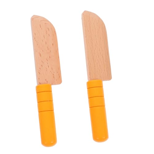 VANZACK 2Stücke Holz Küchenschneider Kochspielzeug Simulationsschneider Für Kreative Rollenspiele Sicheres Holzspielzeug Für Spielküche VANZACK 2Stücke Holz Küchenschneider Kochspielzeug Simulationsschneider Für Kreative Rollenspiele Sicheres Holzspielzeug Für Spielküche von VANZACK