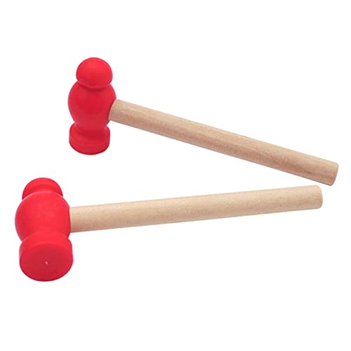 VANZACK 2Stücke Holzhammer für Kleinkinder Ergonomische Klopfspielzeuge aus Holz Sicher und Leicht zu Reinigen für Geburtstags Fördert die Motorik VANZACK 2Stücke Holzhammer für Kleinkinder Ergonomische Klopfspielzeuge aus Holz Sicher und Leicht zu Reinigen für Geburtstags Fördert die Motorik von VANZACK